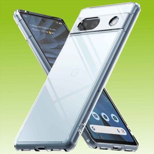 Fr Google Pixel 7A Silikoncase TPU Schutz Transparent Handy Tasche Hlle Cover Etui Zubehr Neu