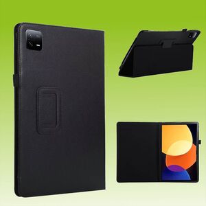 Fr Xiaomi Pad 6 / Pad 6 Pro 11 Zoll Schwarz Kunstleder Hlle Cover Tablet Tasche Case Etuis Neu