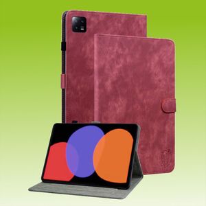 Fr Xiaomi Pad 6 / 6 Pro Kunstleder Sand Tiger Style Tablet Tasche