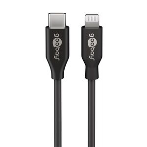 Goobay Apple Lightning auf USB-C Daten- und Ladekabel 2m Schwarz
