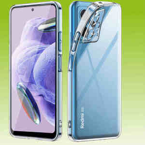 Fr Xiaomi Redmi 12 Cover Handy Tasche Etuis TPU Hart Glas Panzer Folie AUSWAHL