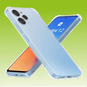 F�r Xiaomi Redmi 12 Cover Handy Tasche Etuis TPU Hart Glas Panzer Folie AUSWAHL