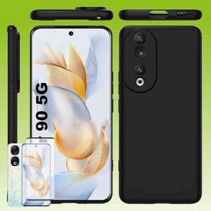 F�r Honor 90 Cover Handy Tasche Etuis TPU Hart Glas Panzer Folie AUSWAHL