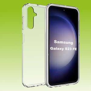 F�r Samsung Galaxy S23 FE Cover Handy Tasche Etuis TPU Hart Glas Panzer Folie AUSWAHL