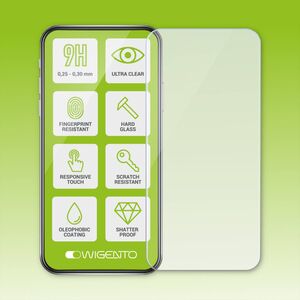 Fr ZTE Blade V41 Smart 2x 2.5D H9 Hart Glas Tempered Schock Display LCD Folie Panzer Schutz 