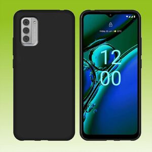 F�r Nokia G42 Silikon TPU Schwarz Handy Tasche H�lle Case