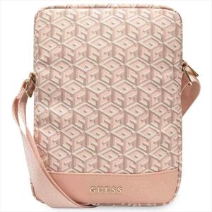 Guess Universelle Tasche Tragetasche Umhngetasche GCube Stripe Pink