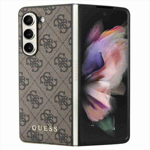 Guess Samsung Galaxy Z Fold5 Hlle Case 4G Charms Collection Braun