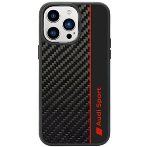 Audi Apple iPhone 14 Pro Schutzhlle Case Cover Carbon Faserstreifen