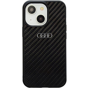 Audi Apple iPhone 14 Schutzhlle Tasche Case Cover Carbon Faser Schwarz