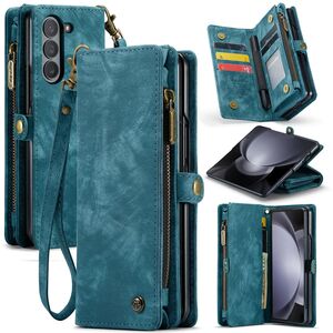 Fr Samsung Galaxy Z Fold5 5G CaseMe Handy Tasche Kunstleder Hlle 