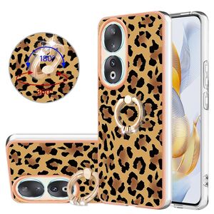 Fr Honor 90 5G Design Series TPU / PC Handy Hlle Cover Etuis + Ring