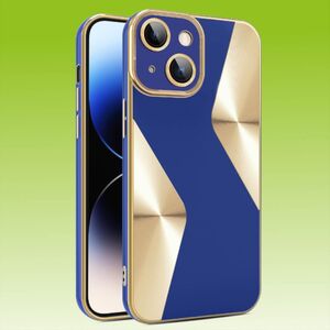 Fr Apple iPhone 15 / Plus / Pro / Pro Max Electroplating Silikon TPU Handy Hlle Schutz