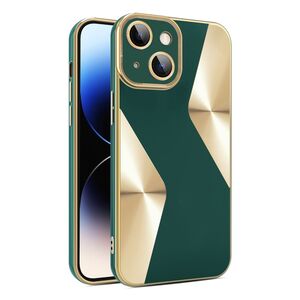 Fr Apple iPhone 15 Plus Electroplating Silikon TPU Handy Hlle Schutz