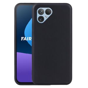Fr Fairphone 5 Silikon TPU Schutz Handy Hlle Tasche Schwarz