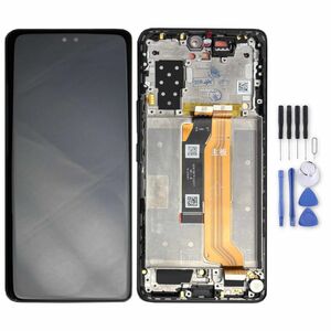 Fr Honor 90 Pro 5G Display Full LCD mit Rahmen Einheit Touch Ersatzteil Reparatur Schwarz