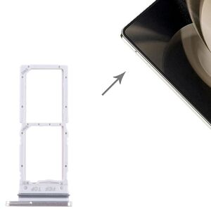 F�r Samsung Galaxy Z Fold5 SM-F946 Dual SIM Kartenhalter Silber Ersatz
