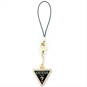 Guess Phone Strap Triangle Diamond Charm with Rhinestones Anhnger