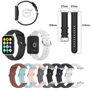 Fr Xiaomi Mi Band 8 Pro / Redmi Watch 4 Kunst - Leder Smart Watch Uhrenarmband 
