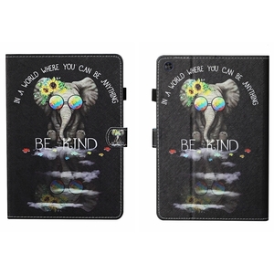 Fr Samsung Galaxy Tab A9 Kunstleder Tablet Tasche Hlle Motiv