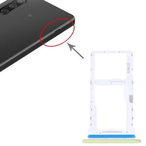 Fr Sony Xperia 10 IV SIM + Mirco SD Karten Halter Tray Ersatzteil Reparatur Gelb