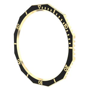 Fr Samsung Galaxy Watch 6 Classic 43mm Lnettenring Schwarz / Gold