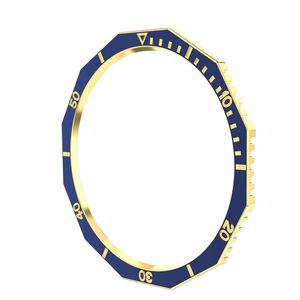 Fr Samsung Galaxy Watch 6 Classic 43mm Lnettenring Blau / Gold