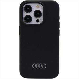 Audi Silicone Case fr Apple iPhone 15 Pro Max Schutzhlle Schwarz