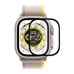 Fr Apple Watch Ultra 1 + 2 49mm 3D 0,3mm H9 Hart Glas Transparent 