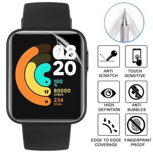 F�r Xiaomi Redmi Watch 4 Hydrogel Film Schutzfolie Transparent Schutz