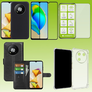 Fr ZTE Blade A73 5G Cover Handy Tasche Etuis TPU Hart Glas Folie AUSWAHL
