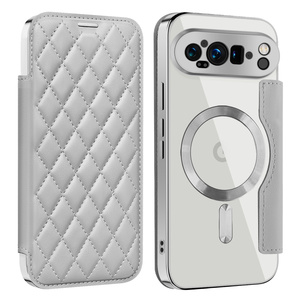 Fr Handy 360 Grad Full Body Magsafe RFID Anti Datenklau Kunst Leder Hlle Tasche Smart