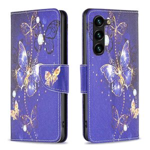 Fr Samsung Galaxy S24 Plus Kunstleder Tasche Hlle Book Motiv 6 Case