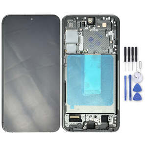 Fr Samsung Galaxy S23 Plus Display Full OLED mit Rahmen Einheit Touch Ersatzteil Reparatur Grn