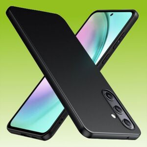 F�r Samsung Galaxy A55 Silikon TPU Schutz Schwarz Handy H�lle d�nn Neu
