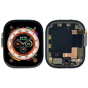Fr Apple Watch Ultra 1. Gen 49mm Display LCD Komplett Einheit Touch Panel 