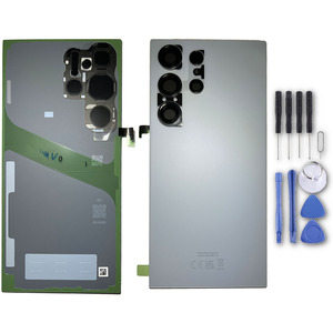 Akkudeckel Back Cover Akku Fach Deckel f�r Samsung Galaxy S24 Ultra GH82-33349F Titanium Blue Ersatzteil