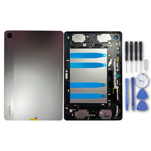 Akkudeckel Back Cover Akku Fach Deckel f�r Samsung Galaxy Tab A9 Plus 5G GH81-24769A Silber Ersatzteil