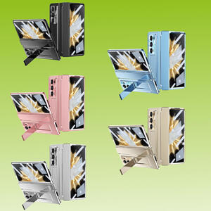 Fr Honor Magic V2 Integrierte faltbare Handy Schutz Design Hlle mit Halterung