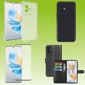 F�r Honor 100 Cover Handy Tasche Etuis TPU Hart Glas Panzer Folie Zubeh�r AUSWAHL