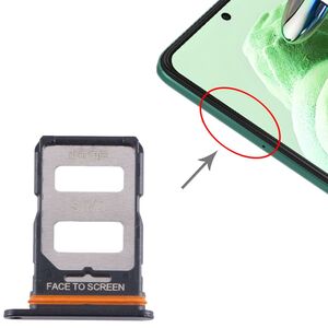 Fr Xiaomi Poco F5 SIM + SIM Card Tray Kartenhalter Schwarz Ersatzteil Reparatur 