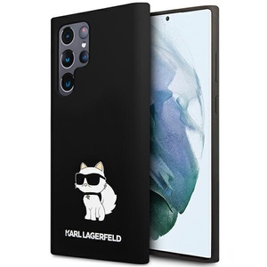 Karl Lagerfeld Hlle Silikon Choupette Samsung Galaxy S24 Ultra Black