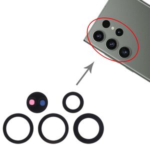 5 Stk Back Kamera Linsen Schutz f�r Samsung Galaxy S23 Ultra SM-S918B Ersatzteil