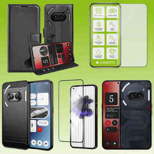 F�r Nothing Phone 2a / Plus Cover Handy Tasche Etuis TPU Hart Glas Panzer Folie AUSWAHL