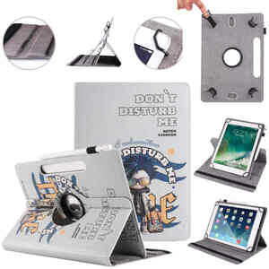 Fr Apple iPad Pro 11.0 Zoll 2024 360 Grad Uni Motiv 1 Tablet Tasche