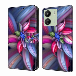 Fr Xiaomi Redmi 13C Kunst-Leder Wallet Book Handy Tasche Motiv 17