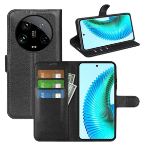 Fr Xiaomi 14 Ultra Kunst Leder Book Wallet Schutz Hlle Tasche Case