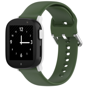 Fr Xplora X6 Play / X6 Children hochwertiges Silikon Watch Ersatz Armband Dunkelgrn