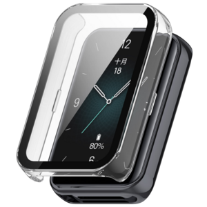 F�r Honor Band 9 Kunststoff Smart Watch H�lle + H9 Schutz Hartglas