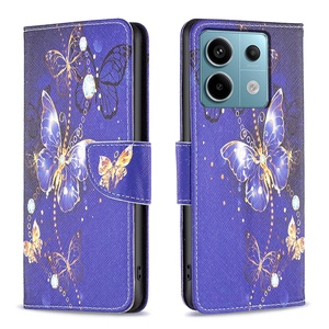 Fr Xiaomi Poco M6 Pro 4G / Redmi Note 13 Pro 4G Wallet Tasche Motiv 7